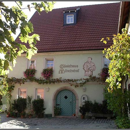 Gaestehaus Moenchshof Sommerhausen Zewnętrze zdjęcie